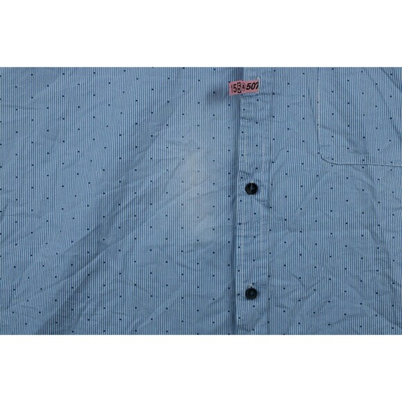 Alexander Julian Colours Shirt Mens 2XL XXL Striped Dot  Button Up Button Collar - Picture 9 of 14